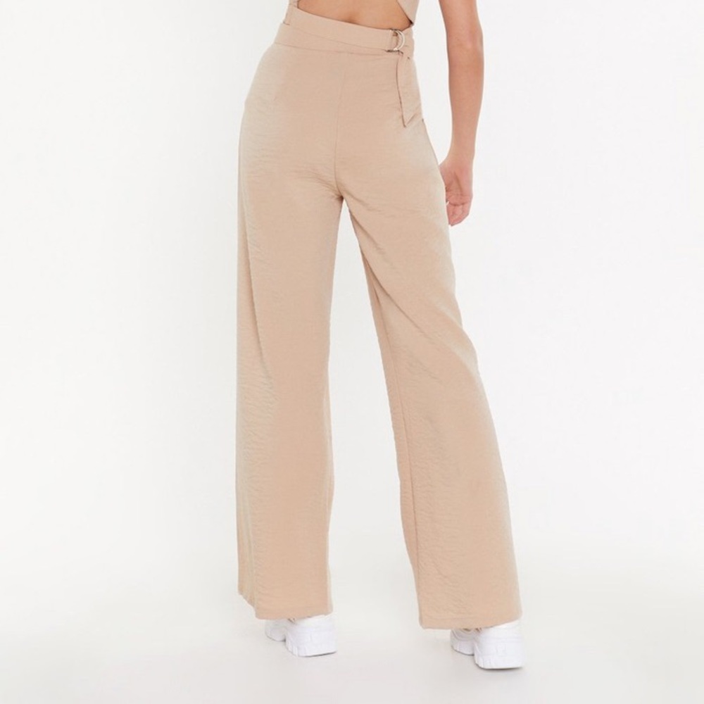 2 PIECE- Cross Back Crop Top Co-Ord Set - Picture 4 of 5